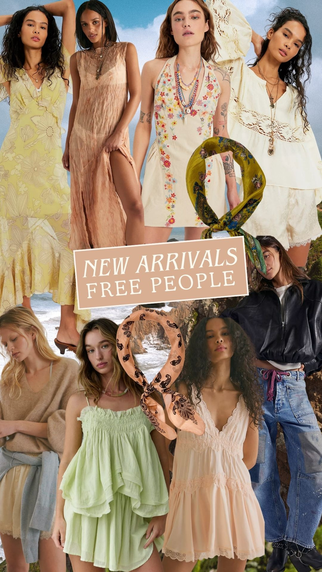 Free people new arrivals for summer and spring outfits - perfect for spring break!! 

 #LTKgrwm