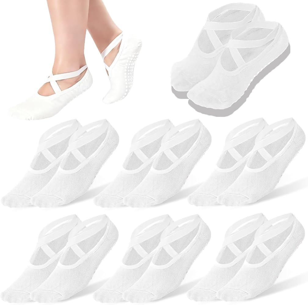 Tergy Women's Yoga Socks No Slip Socks (pack of 6) | Amazon (UK)