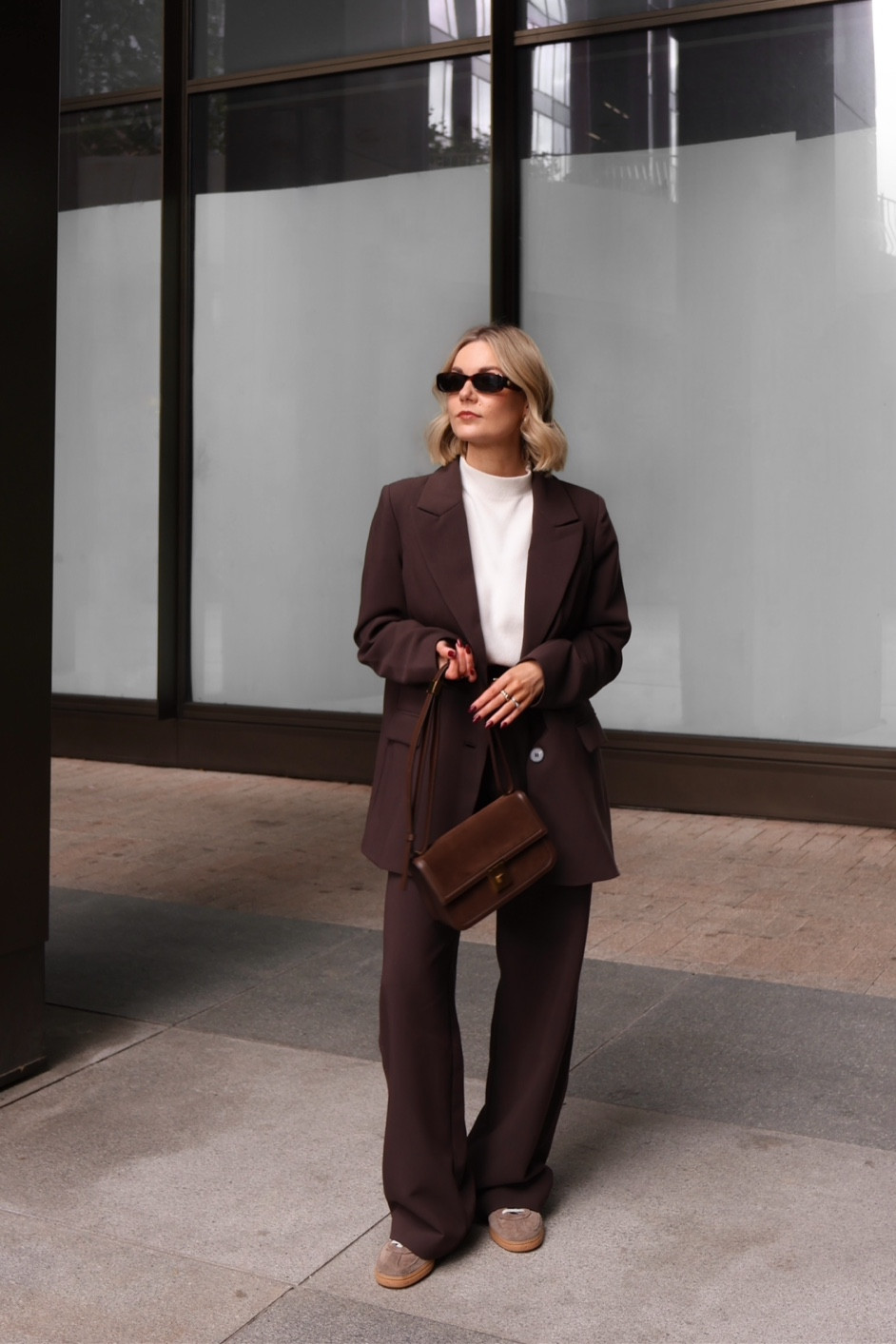 Sweet like chocolate 🍫 #stylingbrown #brownsuit 

#LTKuk #LTKautumn #LTKeurope