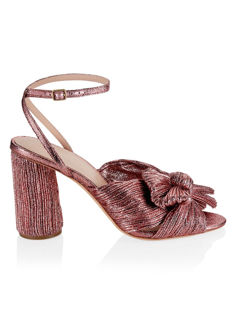 Camellia Knotted Metallic Sandals | Saks Fifth Avenue