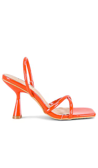 Athena Heel in Orange | Revolve Clothing (Global)