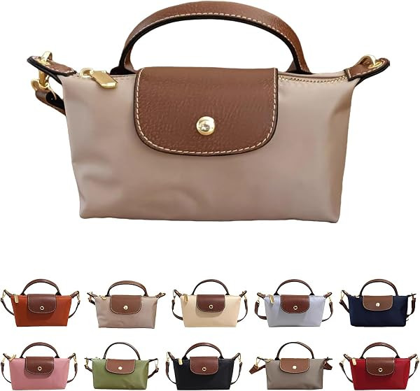 Mini Crossbody Bag for Women - Adjustable Strap Shoulder Purse, Small Spacious Tote with Zipper Pockets for Phone Wallet Keys | Amazon (US)