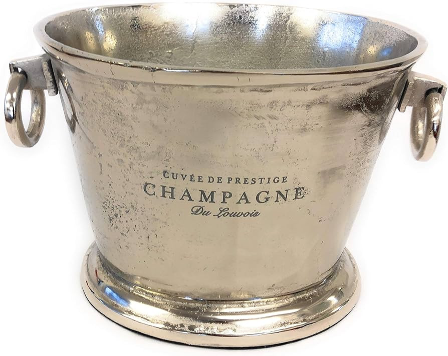 Deluxe Large Champagne Prosseco Antique Vintage Royal Ice Bucket Cooler (Deluxe Champagne Bucket ... | Amazon (UK)