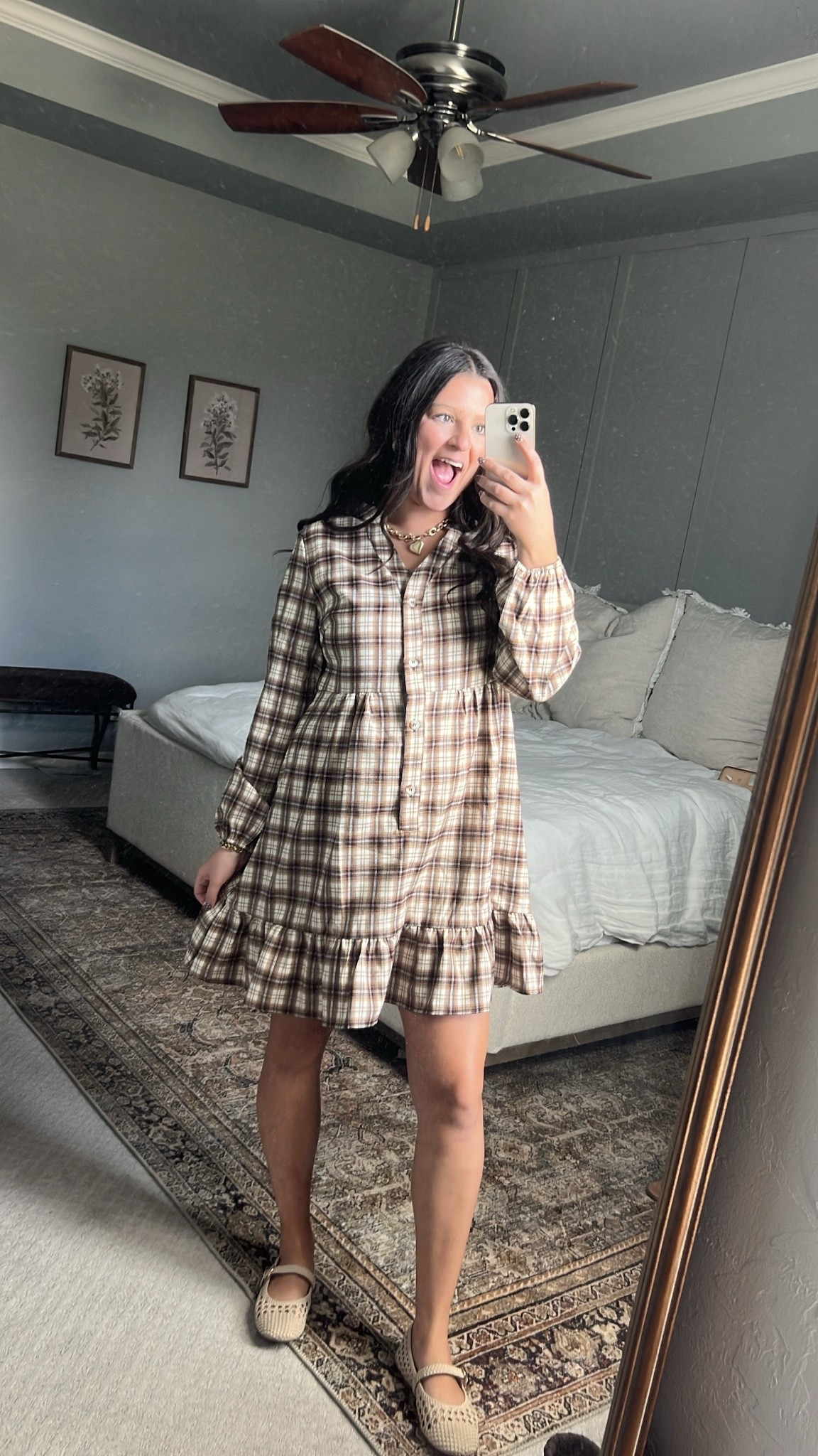 Cutest little fall dress perfect for literally any even this Fall! Wearing true size medium. Love that it’s post partum friendly too.  Use code ITSNIKKI15 for 15% off $70+

Fall outfit / Fall dress / pumpkin patch outfit / fall mom outfit / mom work outfit / work outfit / teacher outfit / postpartum dress / post Partum friendly / nursing friendly dress / nursing friendly fall outfit / date night outfit / girls night / girls weekend / cute outfit / fall outfit / early fall outfit / transition style / cupshe / plaid dress / mom outfit / comfy cute outfit / woven flats

#LTKootd #LTKmomlife
