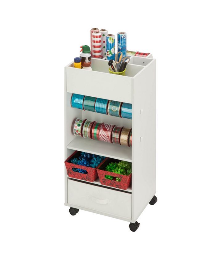 Honey Can Do Storage Cart with Fabric Drawer & Reviews - Cleaning & Organization - Home - Macy's | Macys (US)