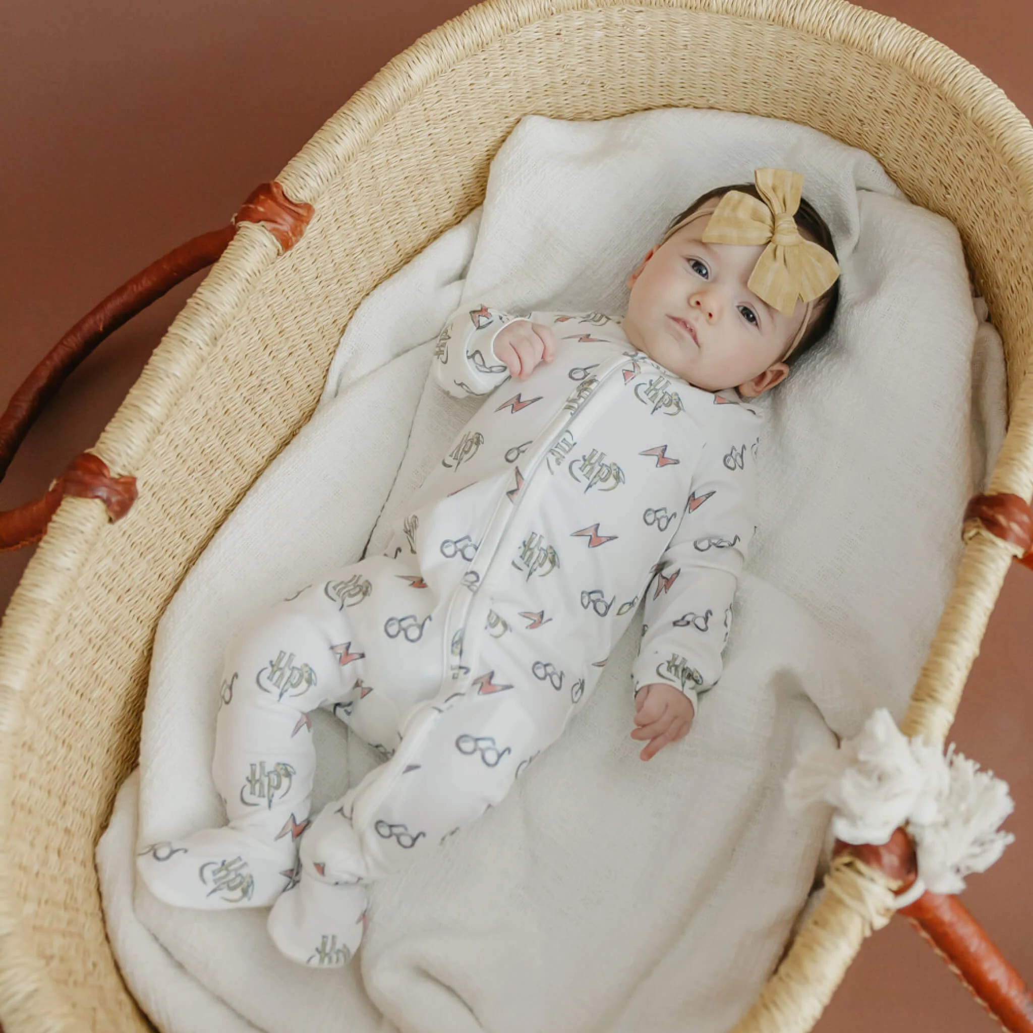 Zip-Up Footie Pajama | Copper Pearl