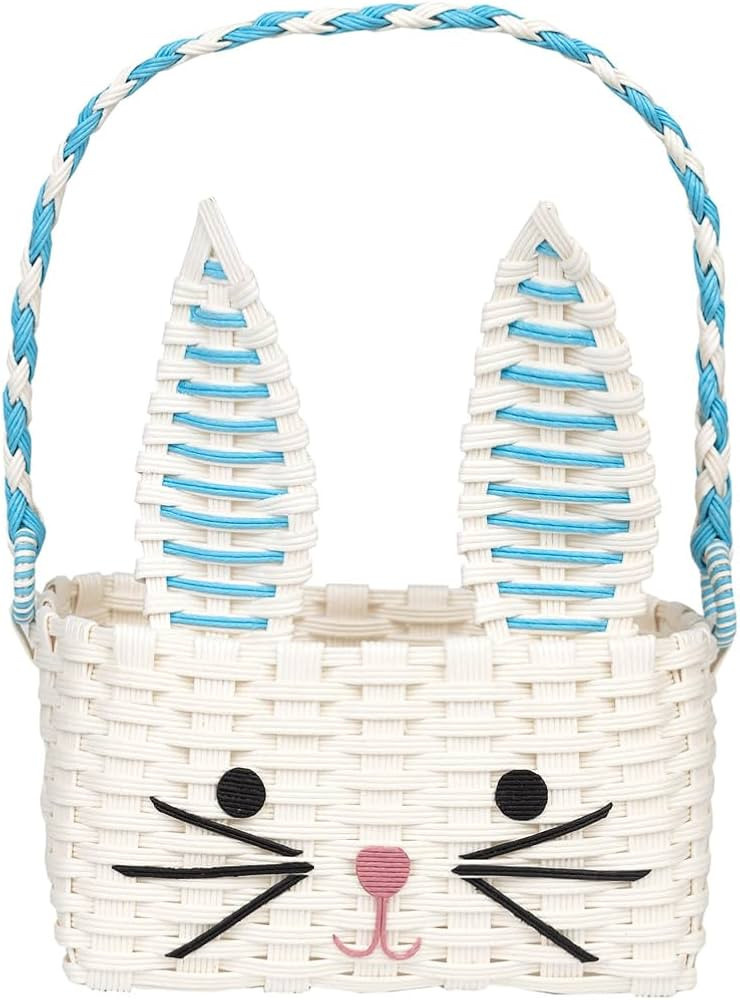 Talking Tables Bunny Shaped Easter Basket Eco-Friendly Kids Easter Egg Hunt Basket with Cute Rabb... | Amazon (UK)