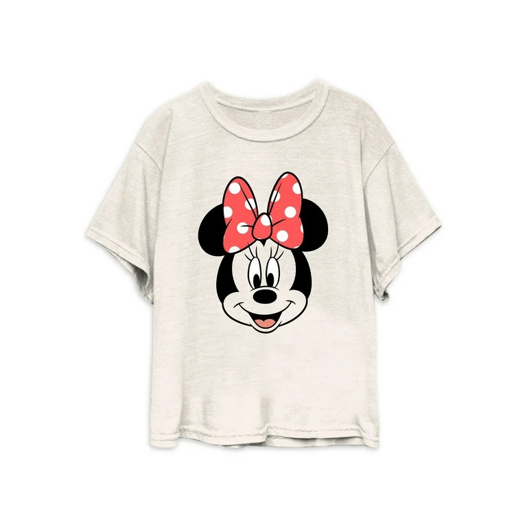 Minnie Mouse Girls Short Sleeve Graphic T-Shirt, Sizes XS-XXL | Walmart (US)