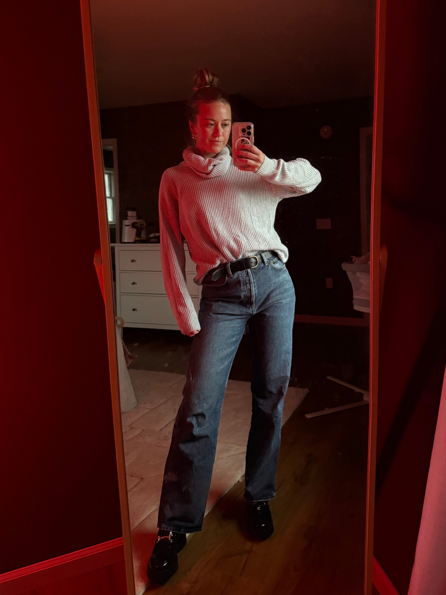 Cozy grey sweater outfit  

#LTKCyberWeek #LTKGiftGuide #LTKHoliday