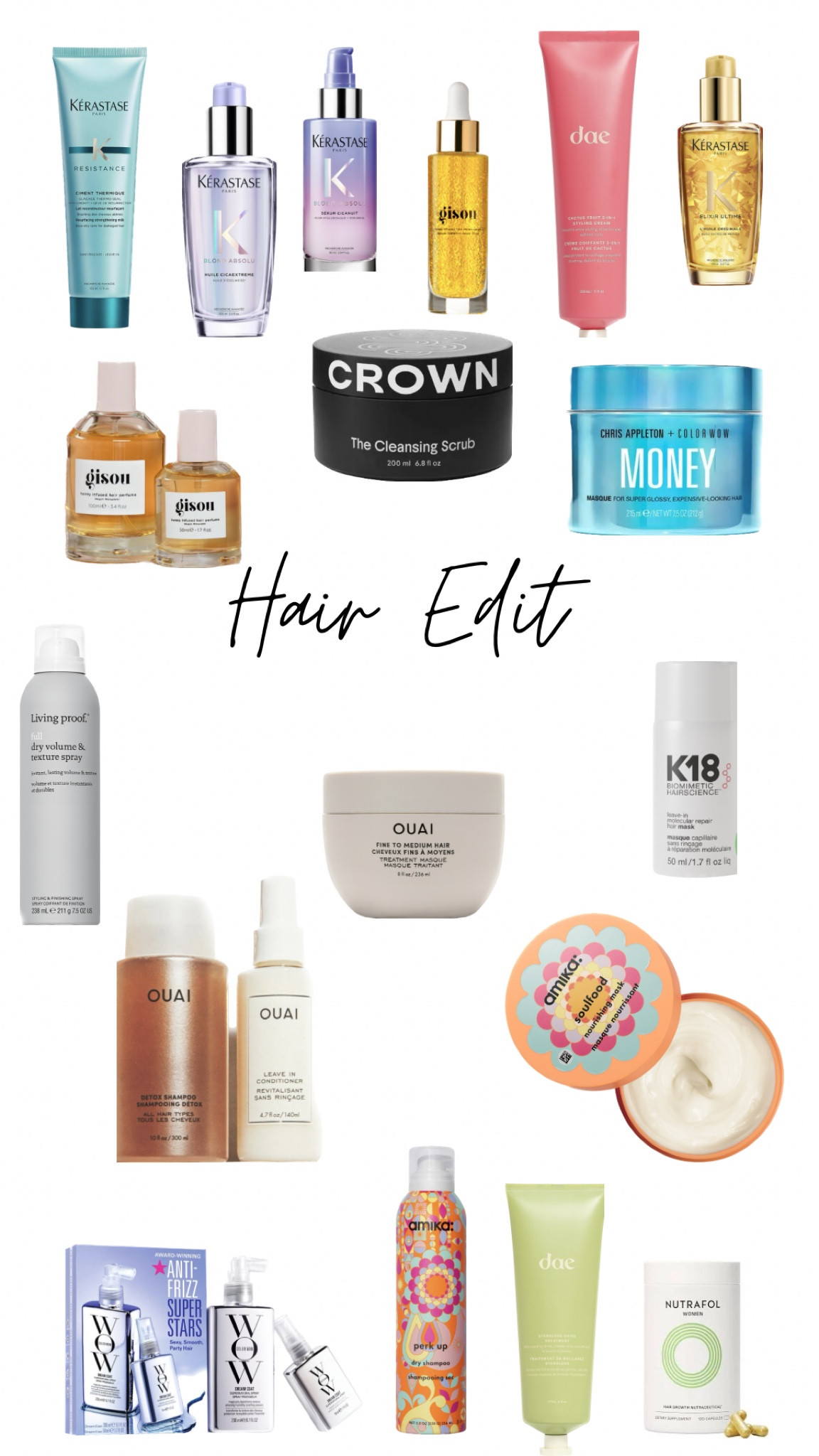 Sephora sale hair edit 

#LTKbeauty #LTKsalealert #LTKHolidaySale