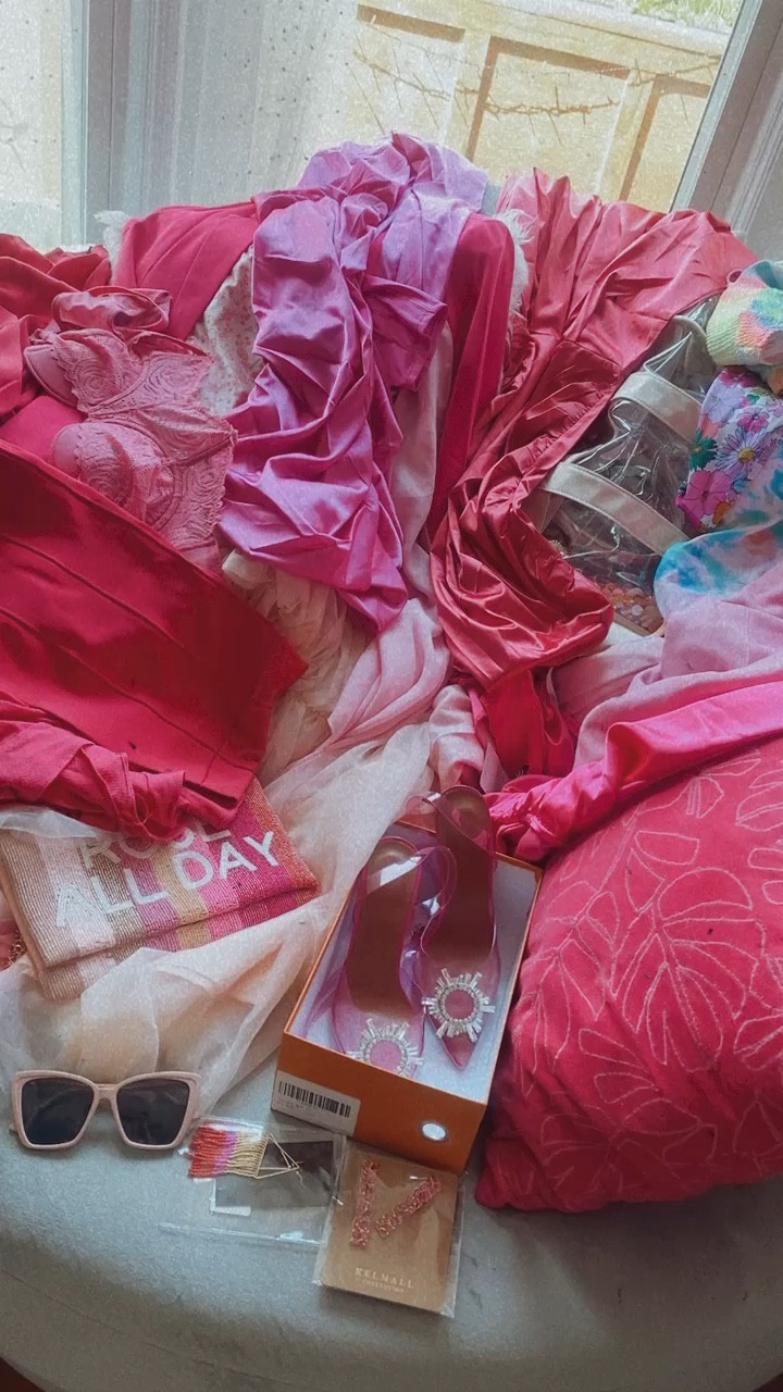 My pink favorites for this summers events! Perfect for Barbie parties and pink events. 

#LTKsalealert #LTKshoecrush #LTKstyletip