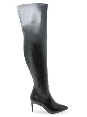 Charles David Piano Leather Over The Knee Boots on SALE | Saks OFF 5TH | Saks Fifth Avenue OFF 5TH