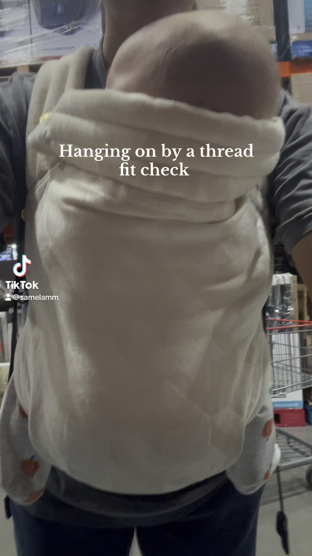 Costco with 2 kids fit check 