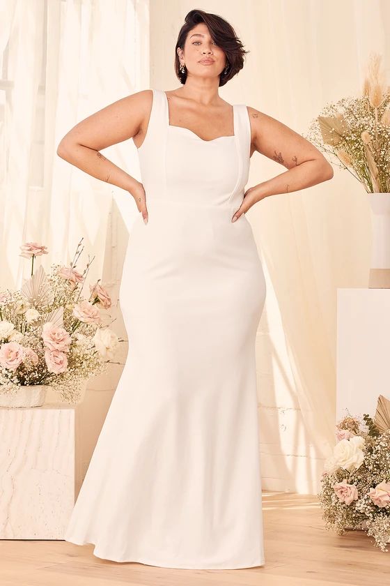 Sweetest Thing White Maxi Dress | Lulus (US)