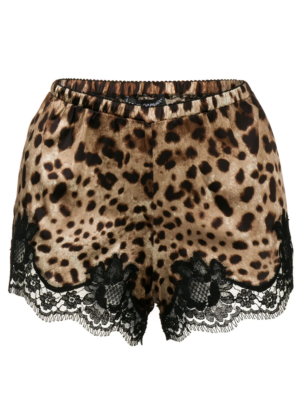 Dolce & Gabbana leopard-print Pajama Shorts | Brown | FARFETCH | Farfetch Global