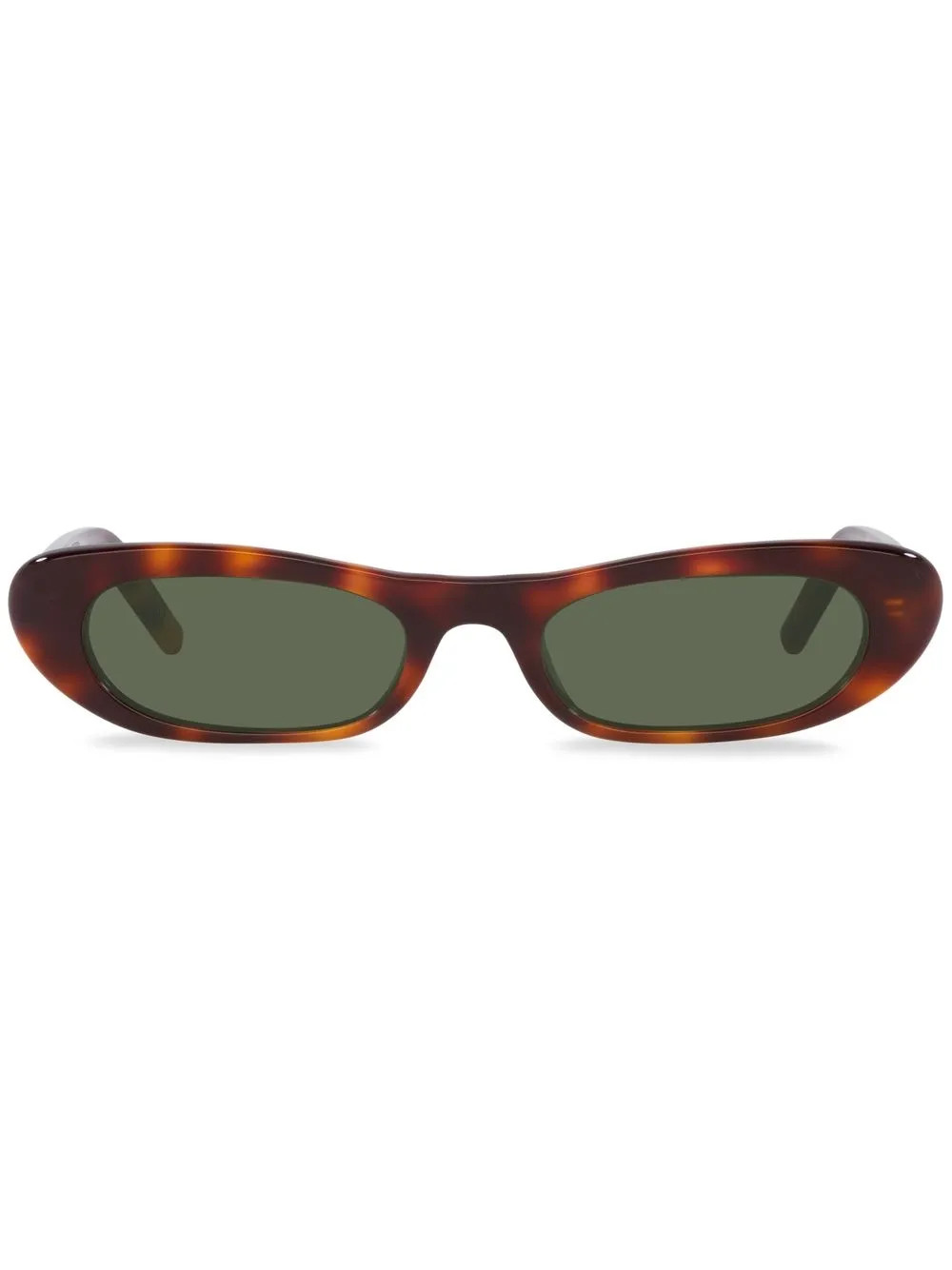 Saint Laurent Eyewear Occhiali Da Sole Slim Con Effetto Tartarugato - Farfetch | Farfetch Global