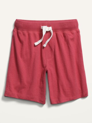 Rib-Knit-Waist Functional-Drawstring Shorts for Toddler Boys | Old Navy (US)