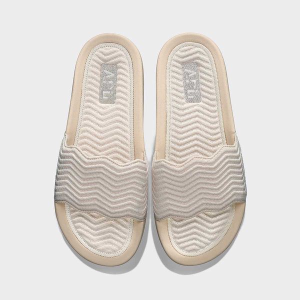 Women's TechLoom ZigZag Slide Beach / Ivory | APL - Athletic Propulsion Labs