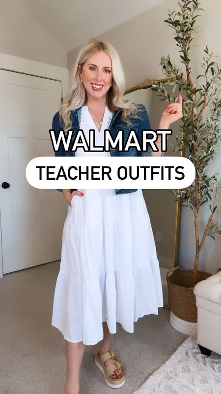 Walmart teacher outfits, spring teacher outfit, workwear, Walmart outfit, Walmart fashion, Walmart try on 

#LTKworkwear #LTKSeasonal #LTKfindsunder50