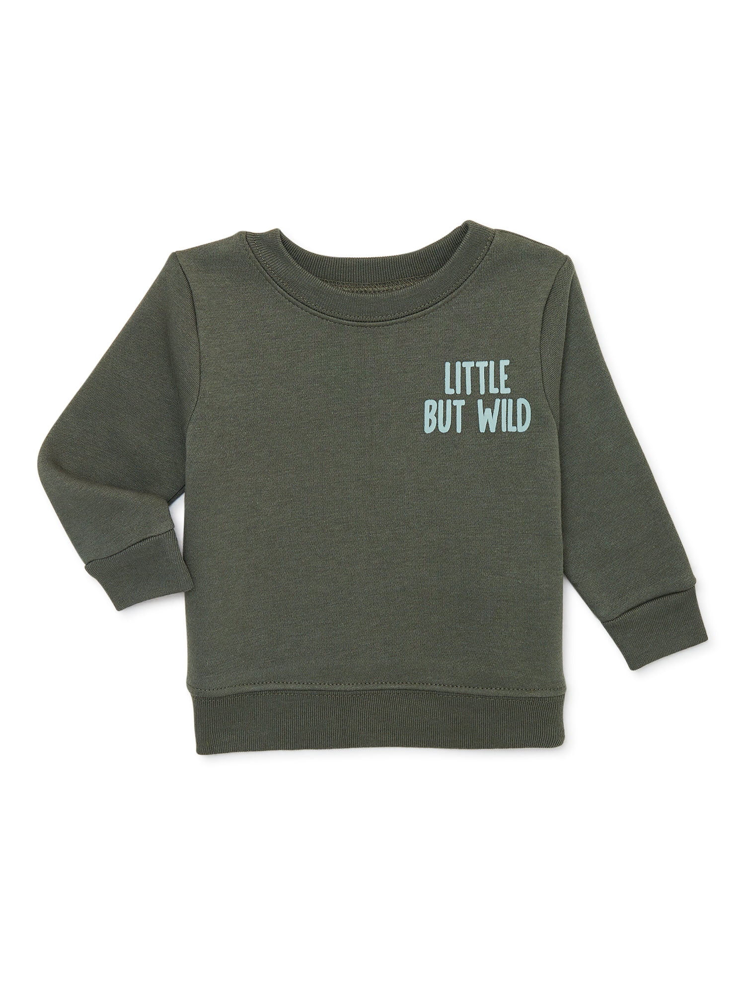 Garanimals Baby Boys Graphic Fleece Sweatshirt, Sizes 6 Months-24 Months - Walmart.com | Walmart (US)