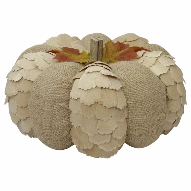 9" Brown Autumn Harvest Tabletop Pumpkin - Walmart.com | Walmart (US)
