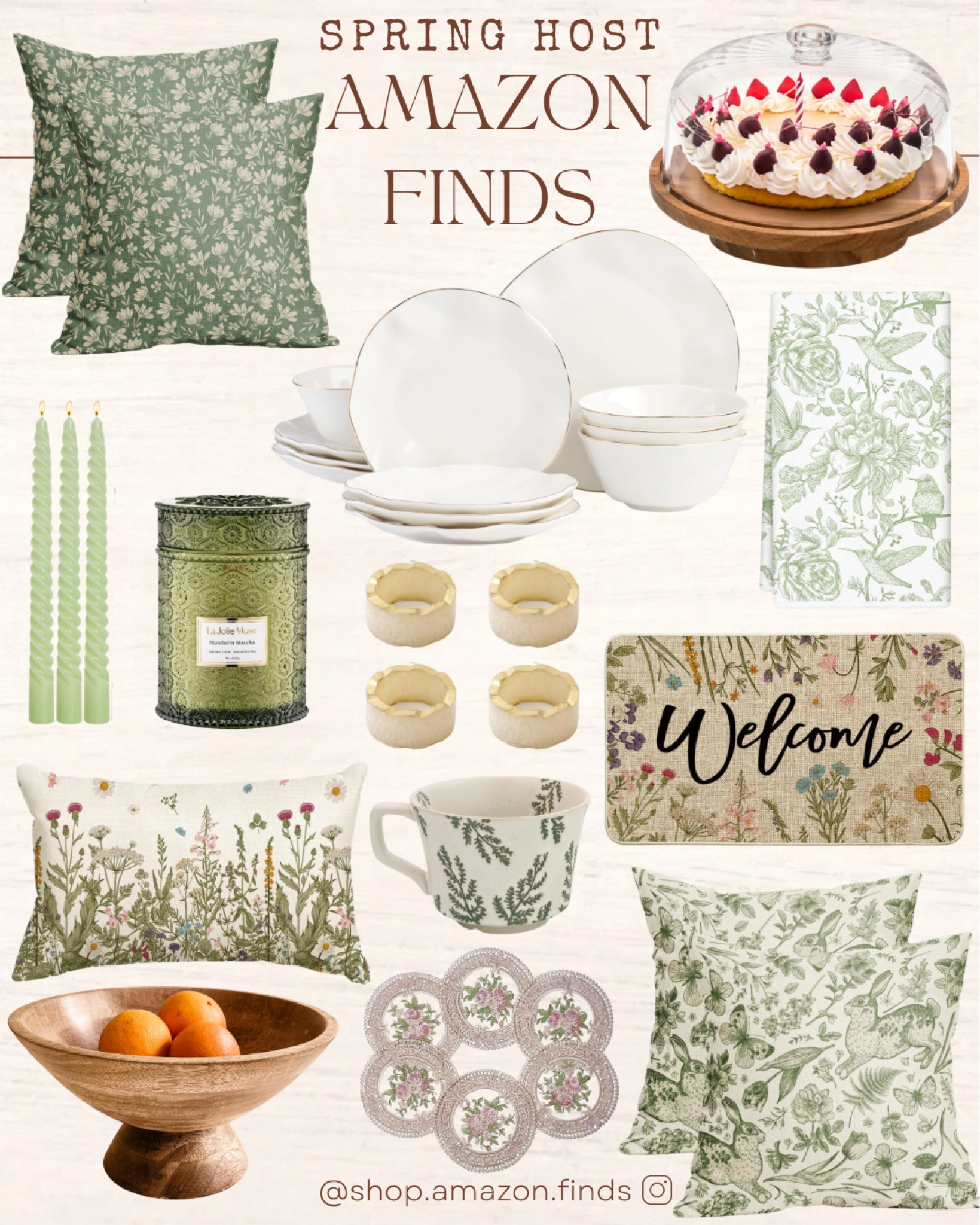 Hosting this spring? Here are some beautiful home decor finds from Amazon for the new season.

#LTKSeasonal #LTKFamily #LTKHome