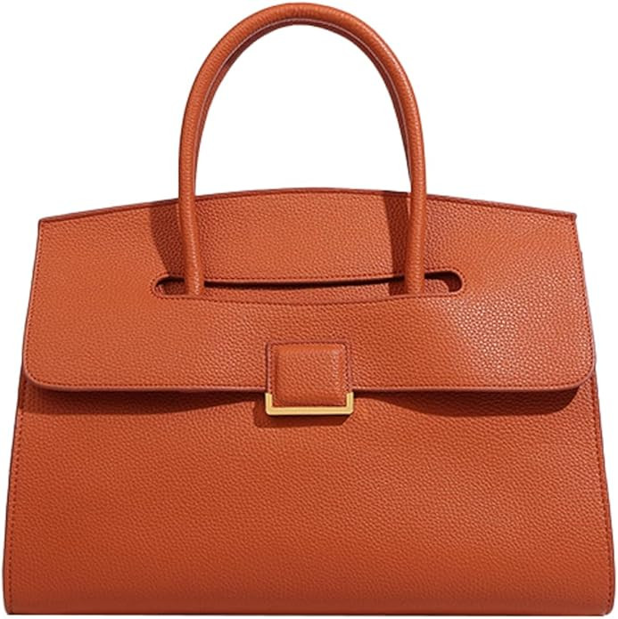 Womens Fashion Tote Bag Large Vegan Leather Handbag Vintage Shoulder Purse Ladies Working Satchel... | Amazon (US)