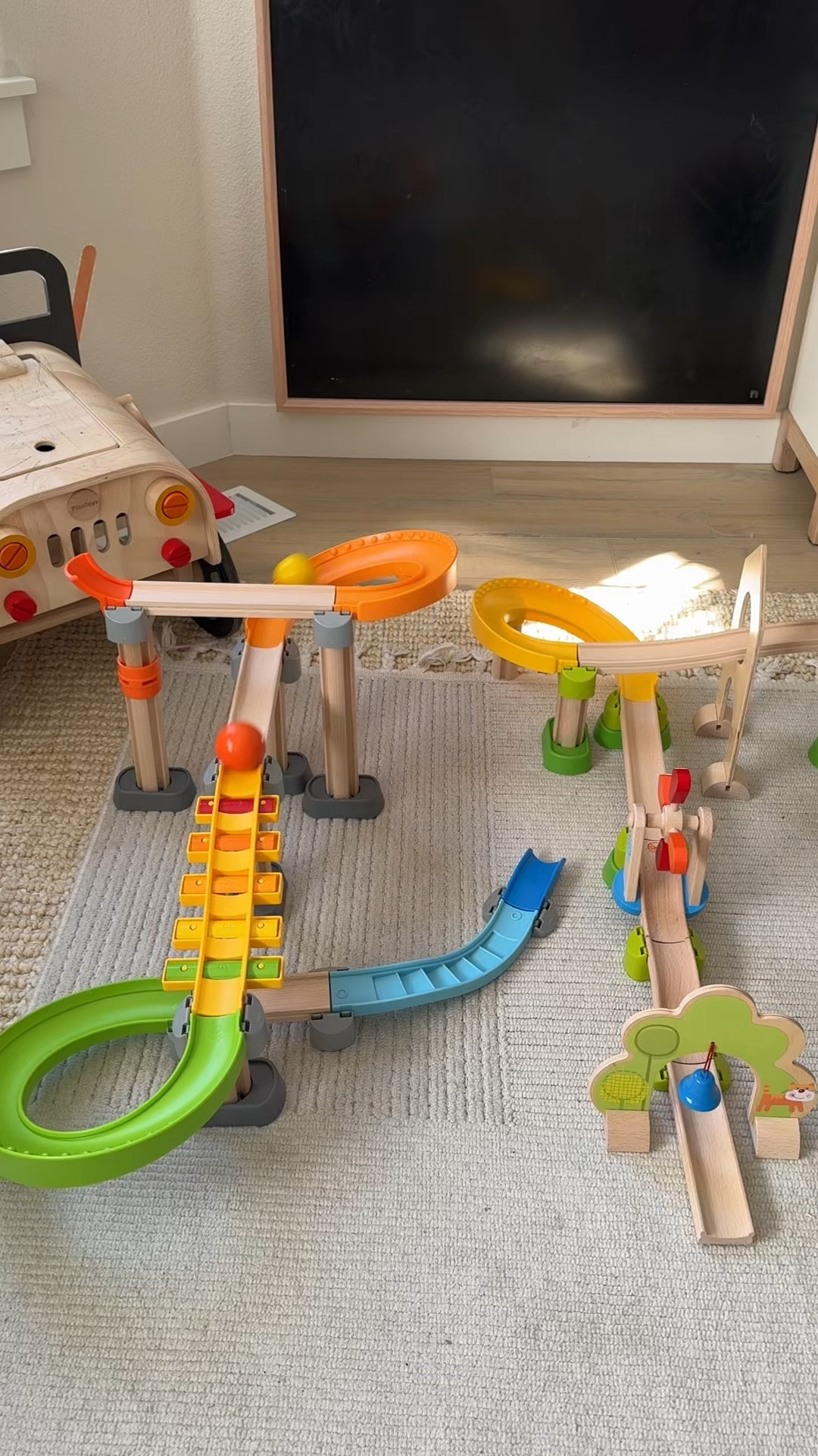 This ball track is so much fun, and there are so many reasons why I love it! I love all of the sensory elements like a xylophone, a bell, textured tracks and dominos! I also love that the balls that come with it are large so that toddlers can use it too! Plus, they have so many cute characters and you can join multiple sets!

| Amazon find, Amazon must have, Amazon mom, rainbow toys, rainbow playroom, playroom toys, playroom ideas, playroom makeover |

#playroom #playroomdecor #playroominspo #playroomdesign #playrooms #playroomorganization #playroomideas #playroomstyling #playroommakeover #playroomfurniture #playroomfun #rainbowtoy #rainbowtoys #rainbowplayroom 
#amazon #amazonfinds #amazonmusthaves #amazonprime #amazoninfluencer #amazontoys #amazonmom 

#LTKGiftGuide #LTKKids #LTKFamily