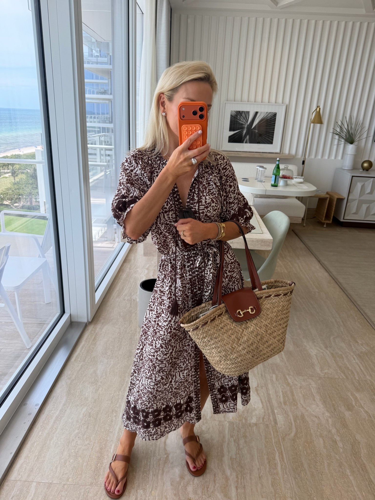 Mango beach bag is on sale! It sort of looks gucci! 
Manolo blahnik sandals
Julia amory dress (old)

#LTKootd #LTKdayinmylife #LTKmorningroutine