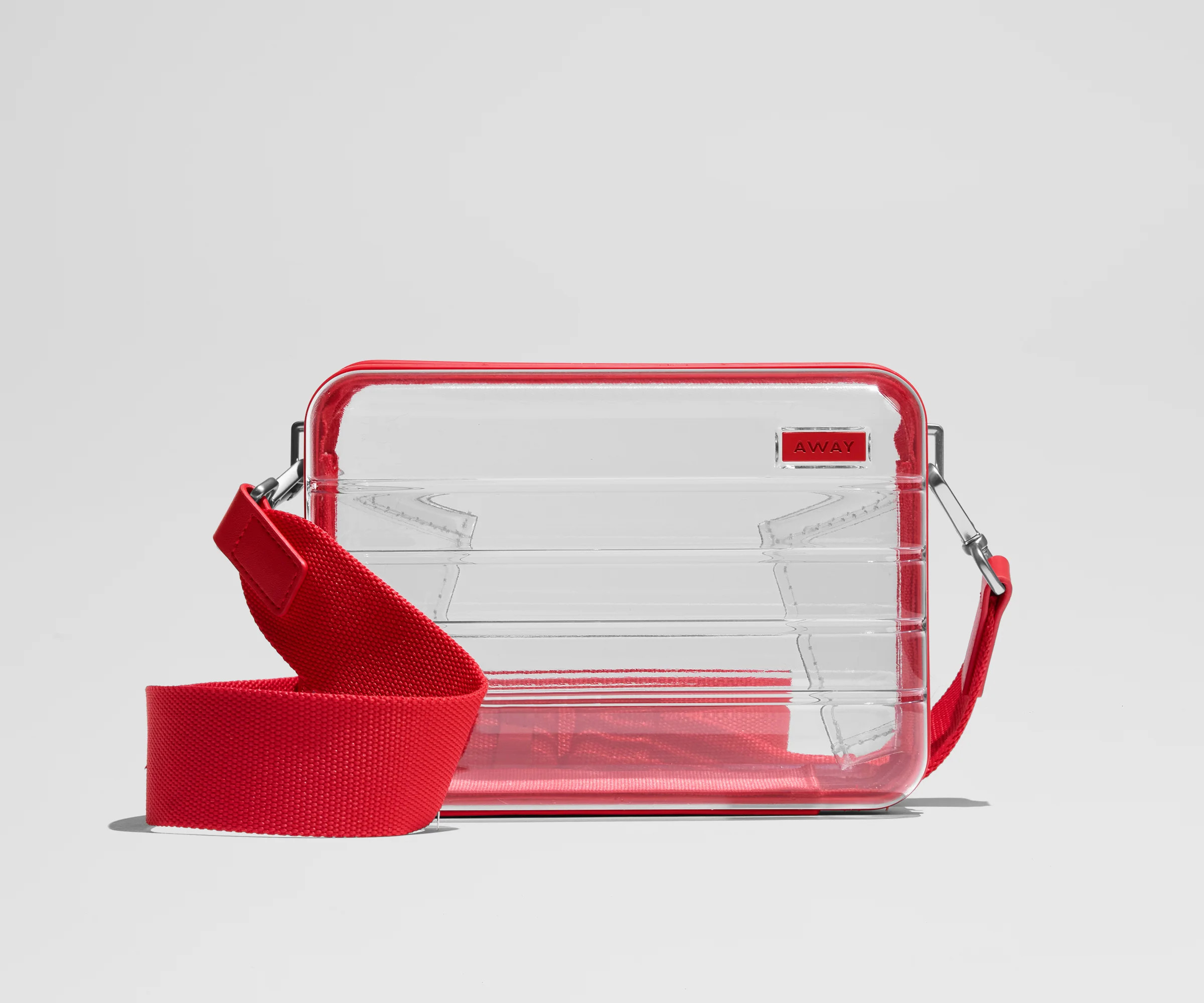 Stadium Bag in Cherry Red | Away: Built for modern travel | Away