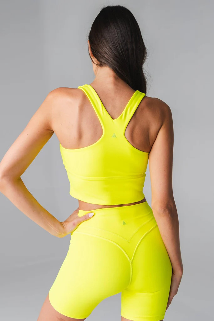 Vitality Pulse™ Racer Longline - Neon Yellow | Vitality