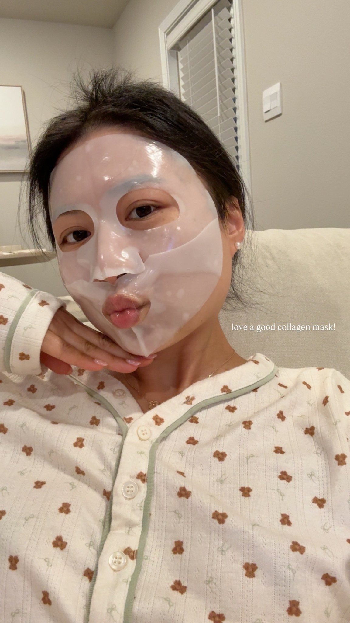 love a good collagen mask!
