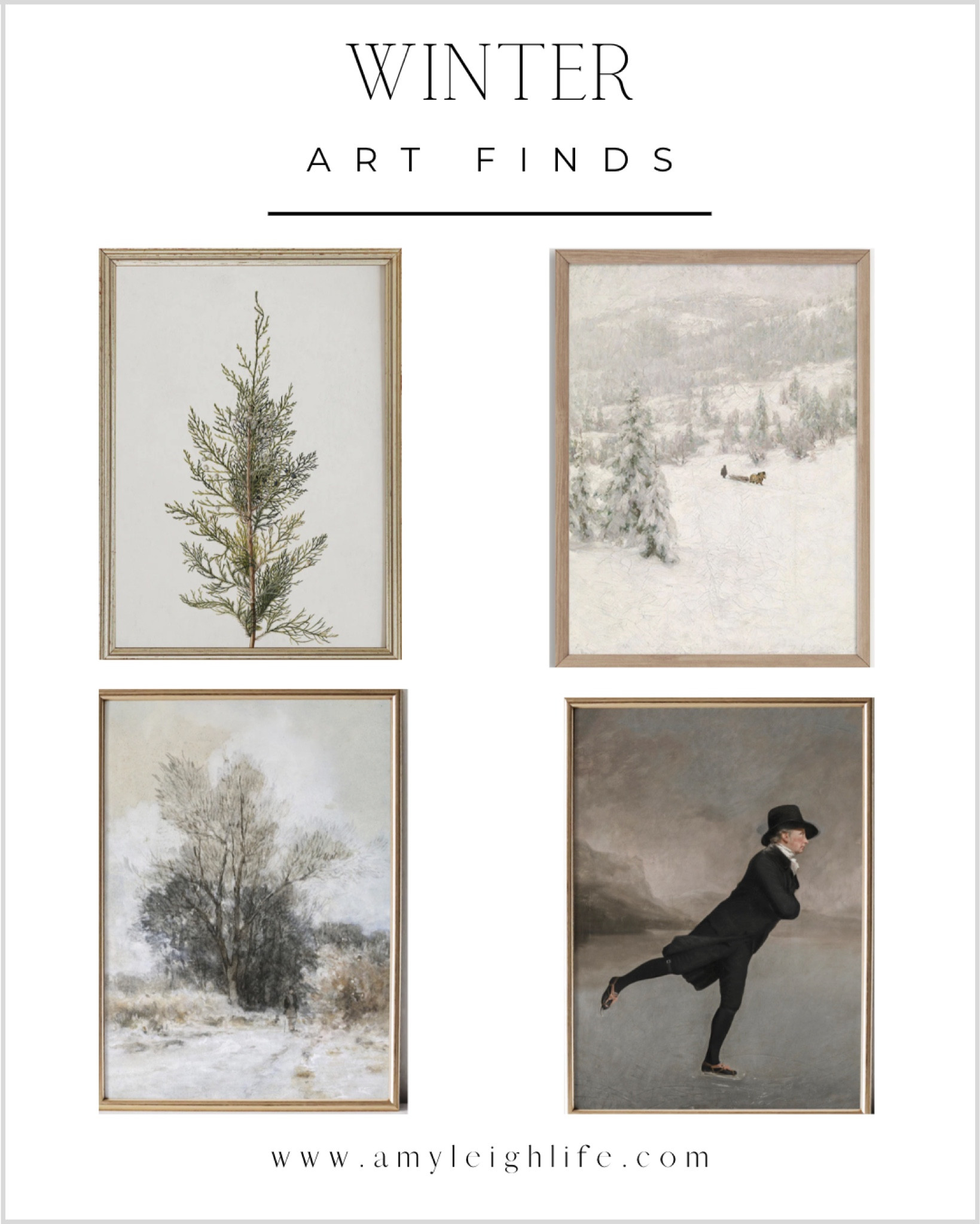 Winter art finds. 

Botanical winter print, downloadable, printable art, digital download, holiday decor, winter decor, Christmas decor, pine, landscape, farmhouse decor, neutral winter decor, vintage, snow landscape, man skating, Etsy finds, wall art, gallery wall

#LTKhome #LTKHoliday #LTKunder50