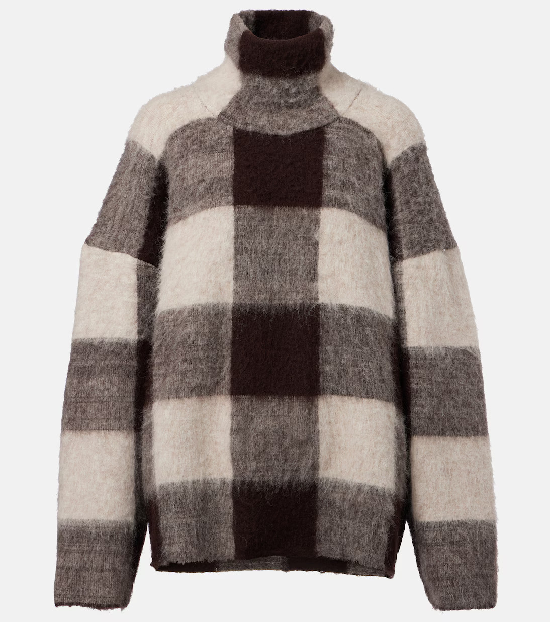 Kai checked alpaca-blend turtleneck sweater | Mytheresa (US/CA)