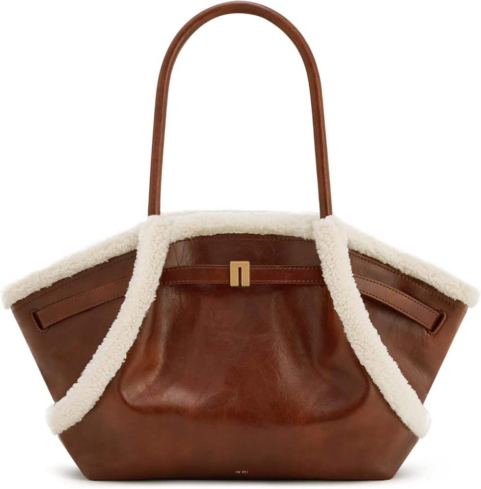JW PEI Women's Hana Medium Faux Suede Tote Bag | Amazon (CA)