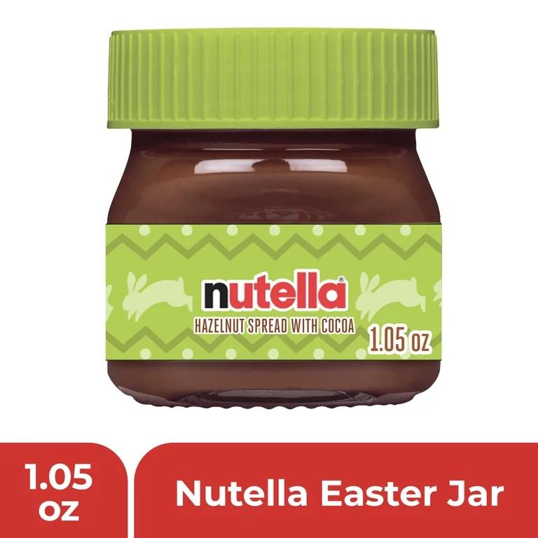 Nutella Hazelnut Spread, Perfect For Easter Baskets, Gifting and Celebrations, 1.05 oz Jar, Easte... | Walmart (US)