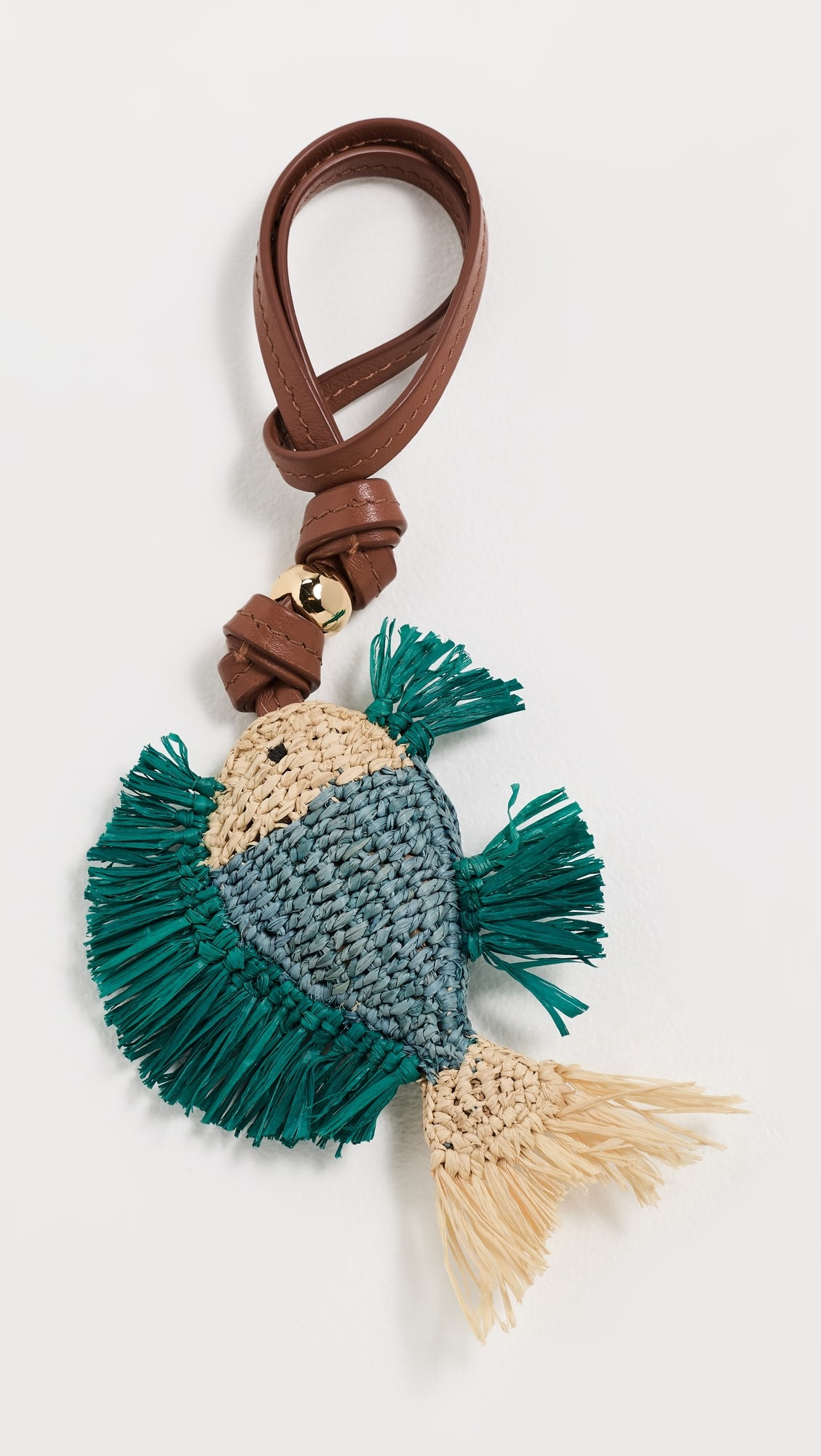 Fish Raffia Bag Charm | Shopbop