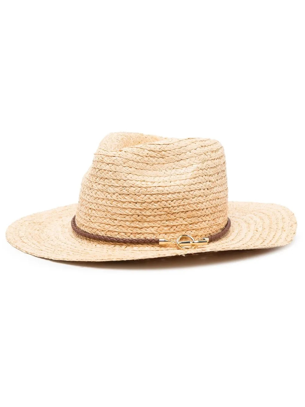 interwoven raffia hat | Farfetch Global