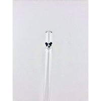 Wide Panda Glass Straw - Glass Boba Straw | Reusable Straws Unique Gifts | Etsy (US)