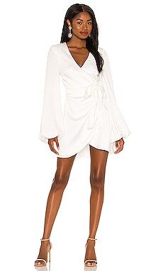 Nookie Stella Mini Dress in Ivory from Revolve.com | Revolve Clothing (Global)