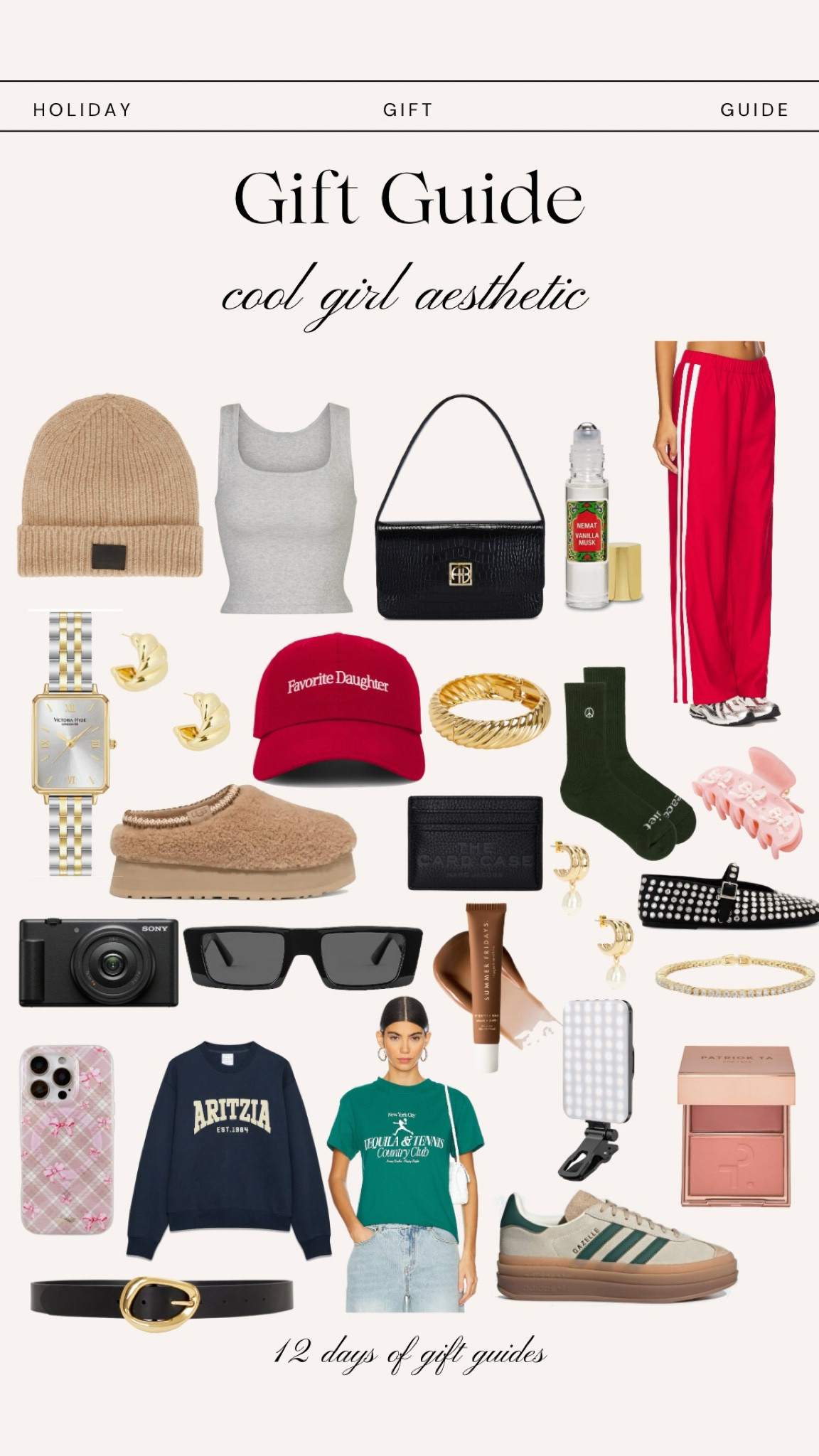 Girl cool gift ideas. Christmas holiday gift guide 2024 for the chic girl aesthetic holiday gifts for her 2024. 

#LTKwinter #LTKgiftguide #LTKcanada