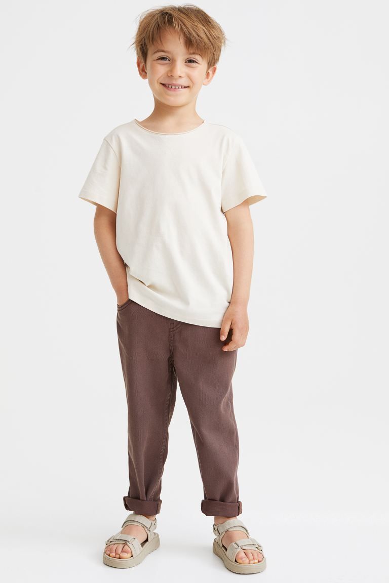 Loose Fit Twill Pants | H&M (US)