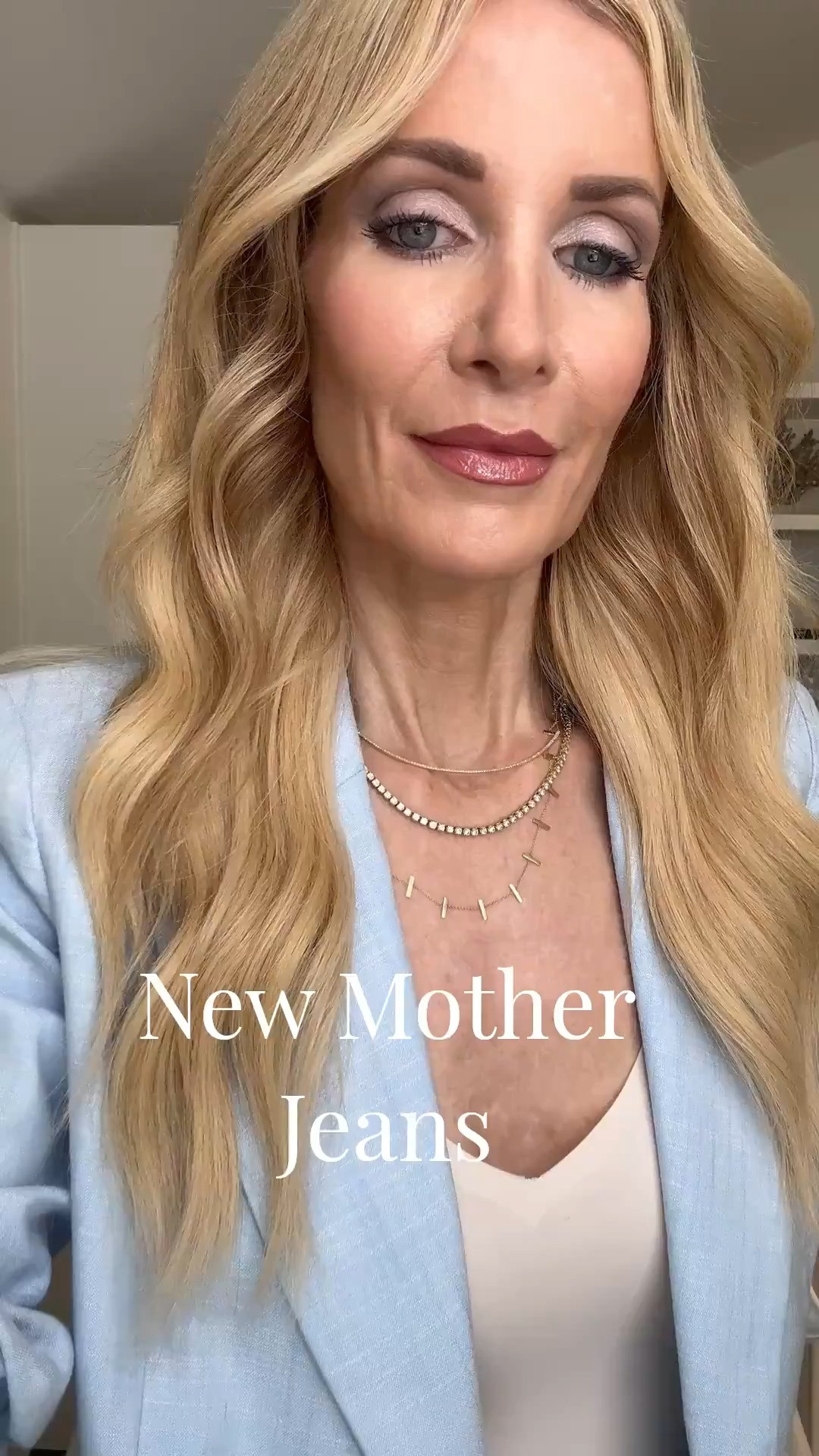 Stop scrolling—this light blue blazer is 40% off and so on trend for summer 🤍 It instantly elevates any outfit and adds the perfect polished touch without feeling heavy ✨ I’m wearing an XS in the blazer and it fits TTS. And these new Mother Jeans are as comfortable as they are slimming! They run tts, I’m wearing a size 24. 

  

#LTKootd #LTKgrwm #LTKOver40 #LTKootd #LTKSeasonal #LTKOver40