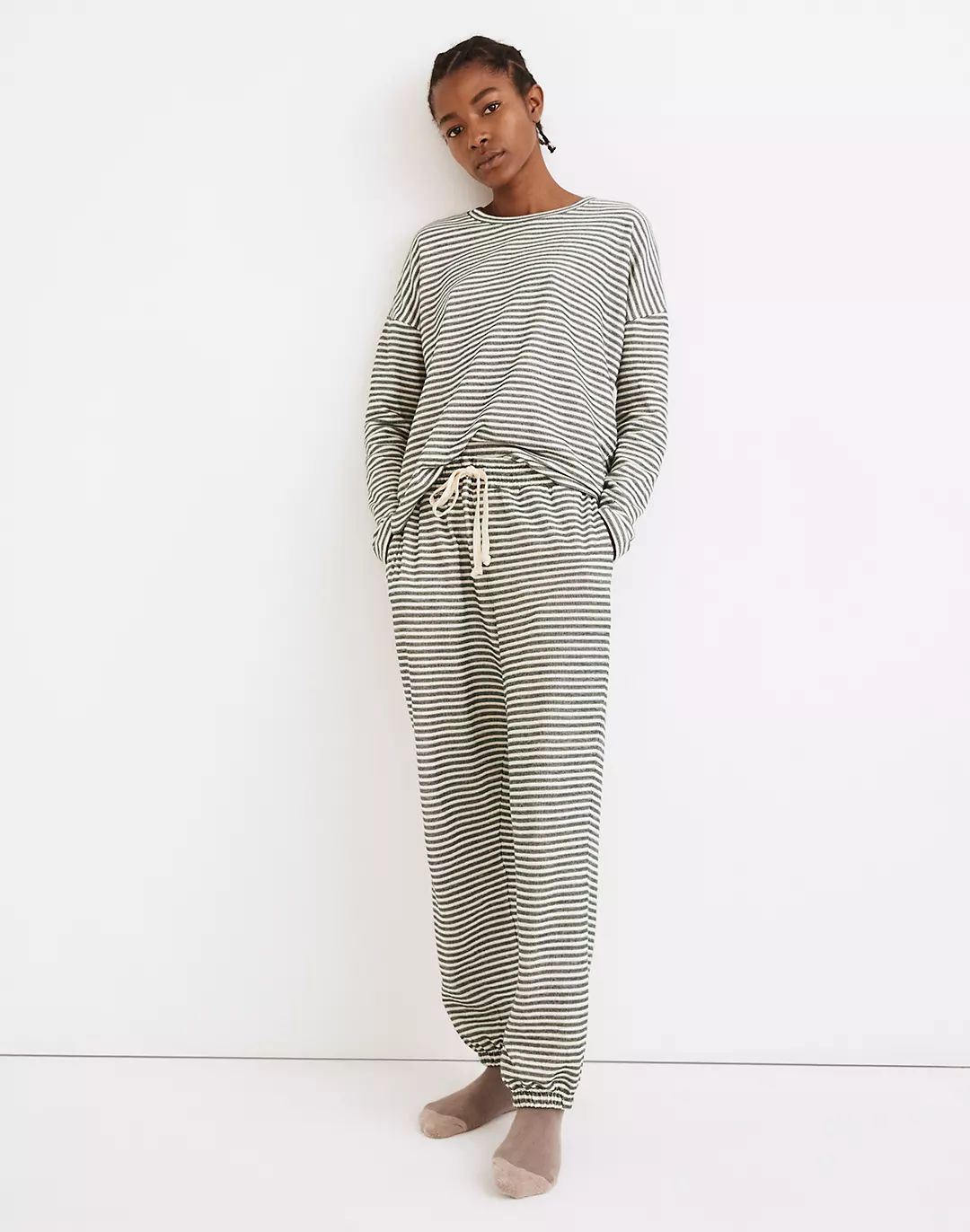 Striped Saunter Lounge Set | Madewell