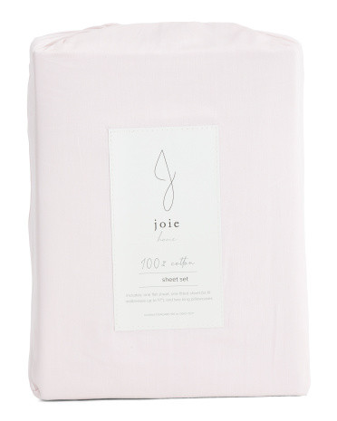 Cotton Sheet Set | TJ Maxx