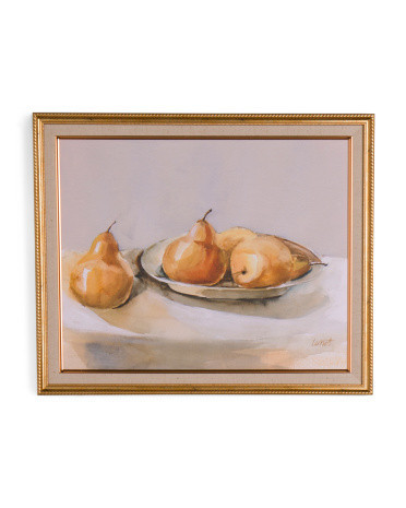 16X20 Pears Framed Wall Art, Gold | TJ Maxx