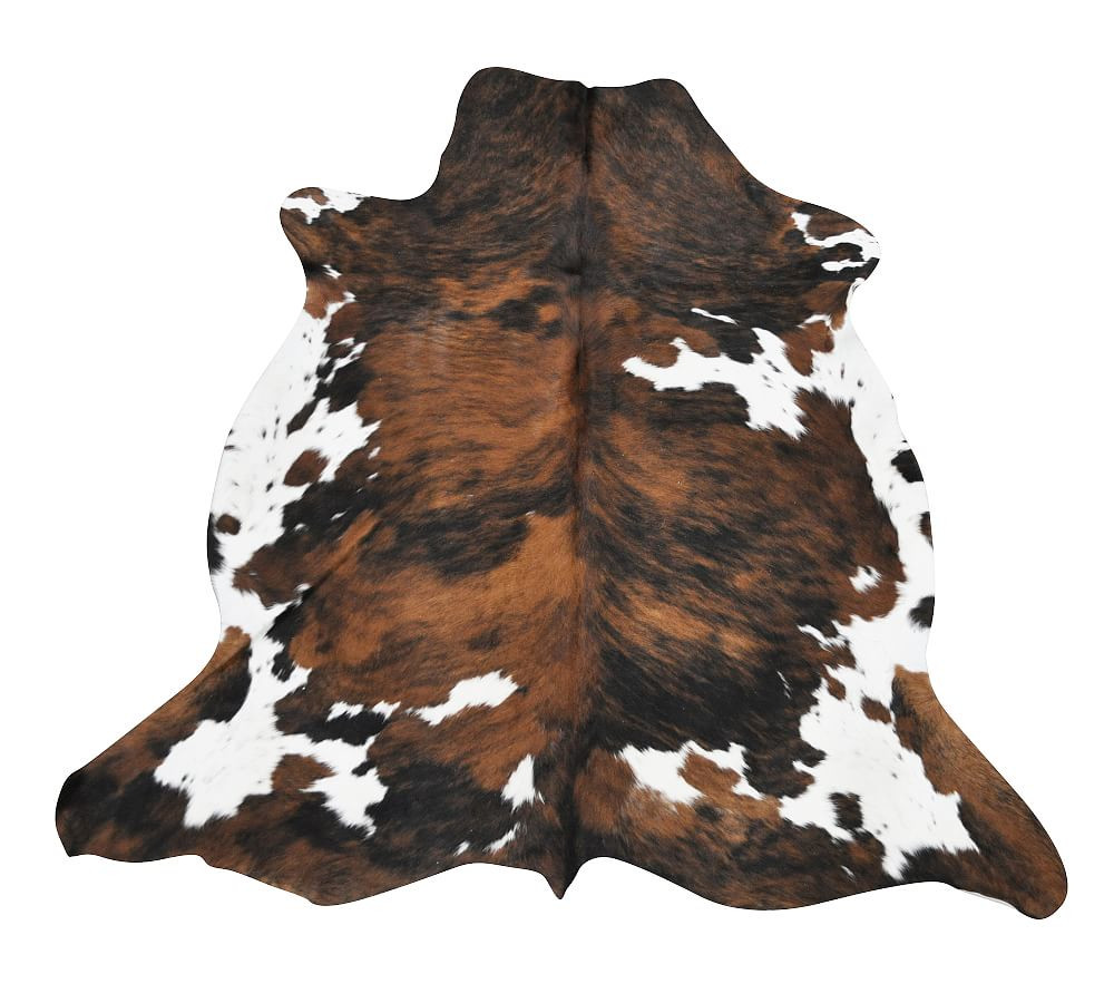 Tricolor Cow Hide Rug | Pottery Barn (US)