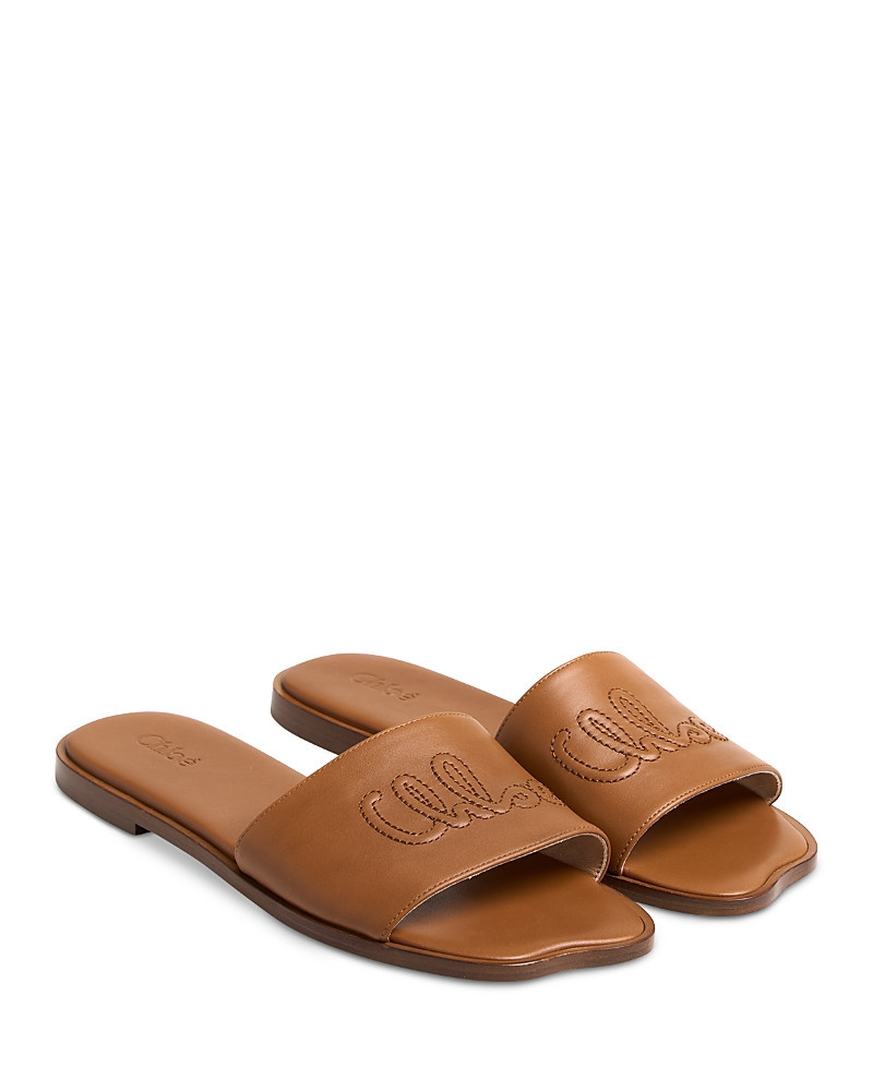 Chloe Women's Flower Slide Sandals | Bloomingdale's (US)