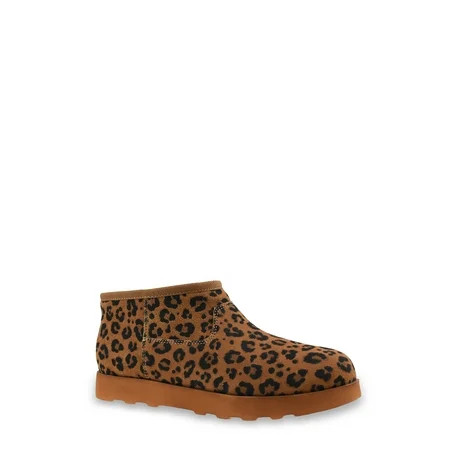 Time and Tru Women s Micro Genuine Suede Boot | Walmart (US)