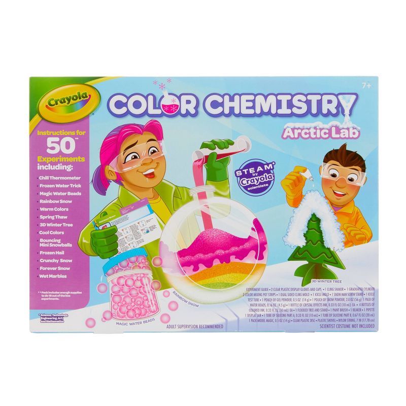 Crayola 50pc Color Chemistry Arctic Lab Craft Set | Target